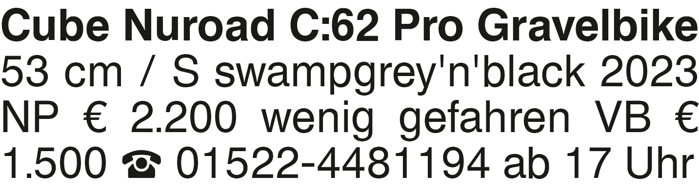 Vorschaubild der Anzeige, (Id: 2065085)