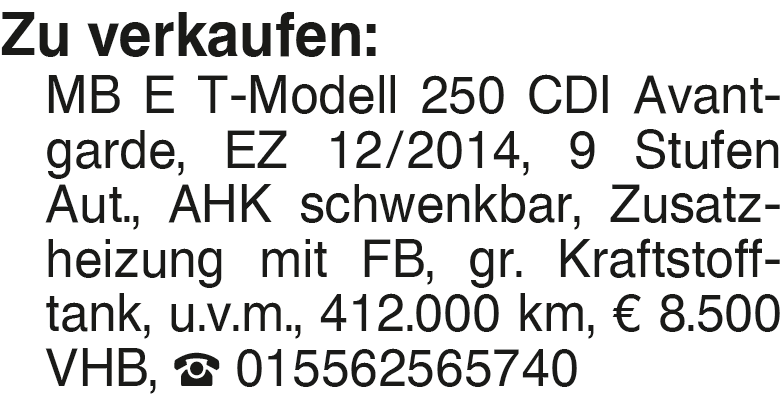 Vorschaubild der Anzeige, (Id: 2065980)