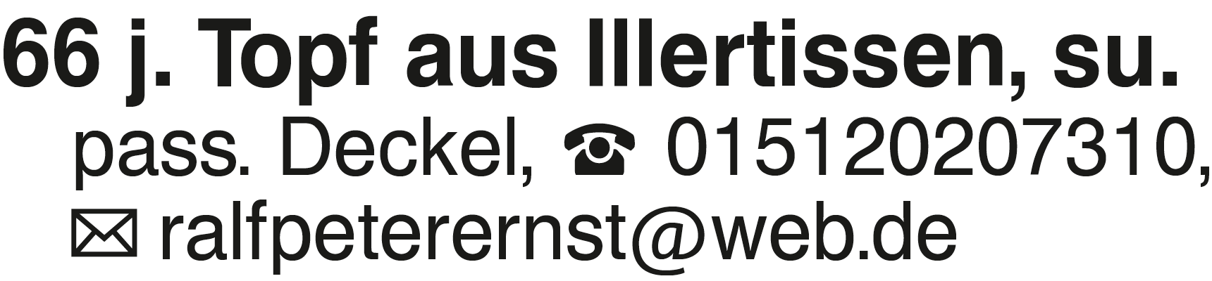 Vorschaubild der Anzeige, (Id: 2067058)