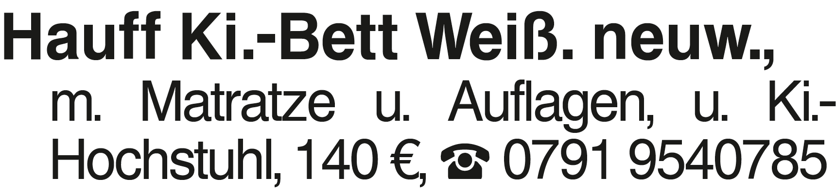 Vorschaubild der Anzeige, (Id: 2066378)