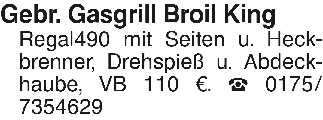 Vorschaubild der Anzeige, (Id: 2066398)