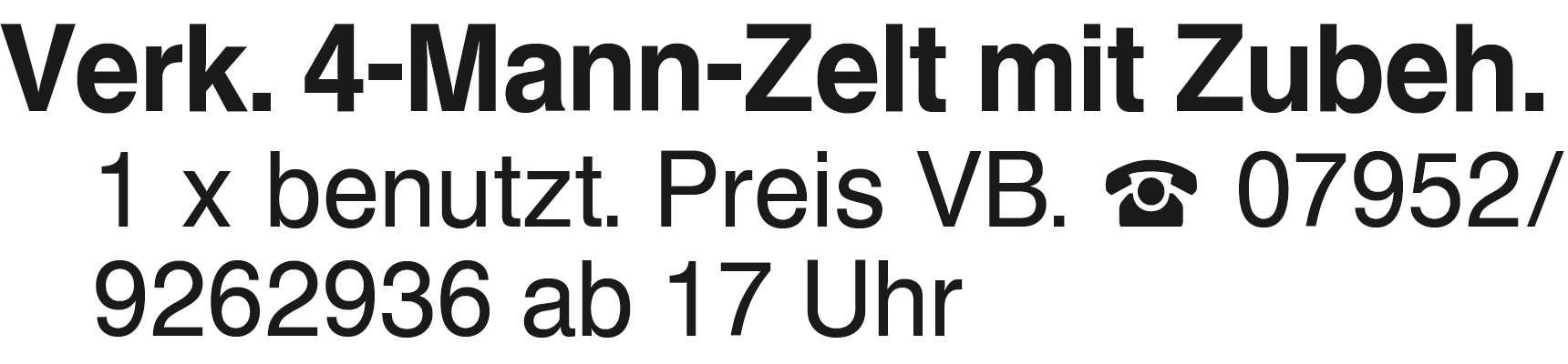 Vorschaubild der Anzeige, (Id: 2068657)
