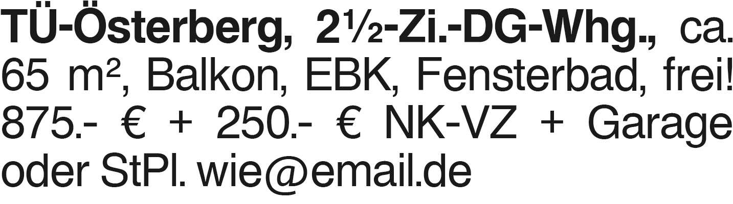 Vorschaubild der Anzeige, (Id: 2066360)