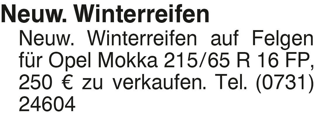 Vorschaubild der Anzeige, (Id: 2068613)