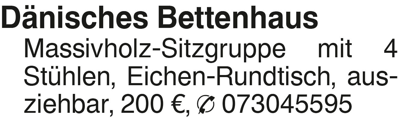 Vorschaubild der Anzeige, (Id: 2068615)