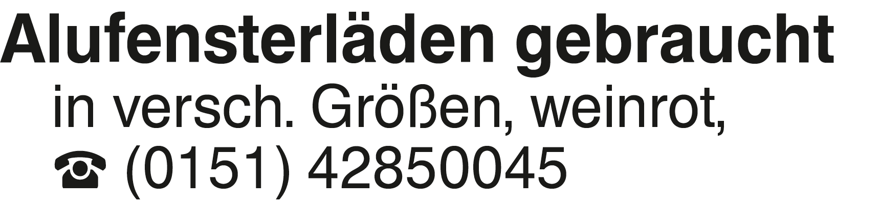 Vorschaubild der Anzeige, (Id: 2068677)