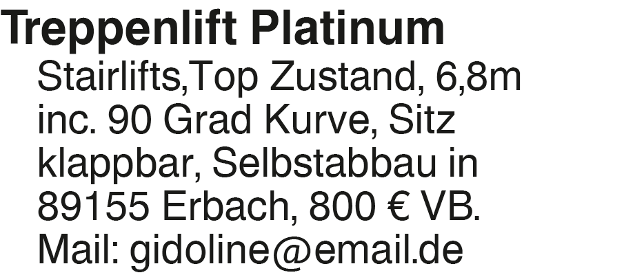 Vorschaubild der Anzeige, (Id: 2069700)