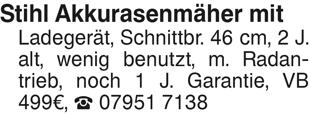 Vorschaubild der Anzeige, (Id: 2070370)