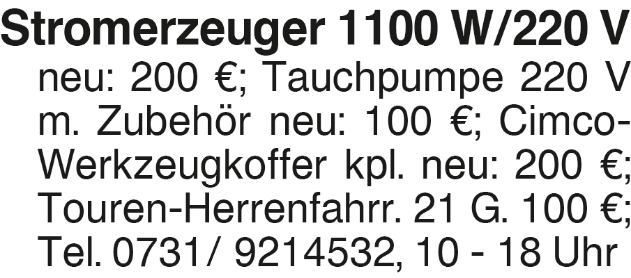 Vorschaubild der Anzeige, (Id: 2070606)