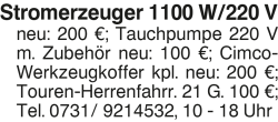 Vorschaubild der Anzeige, (Id: 2070606)