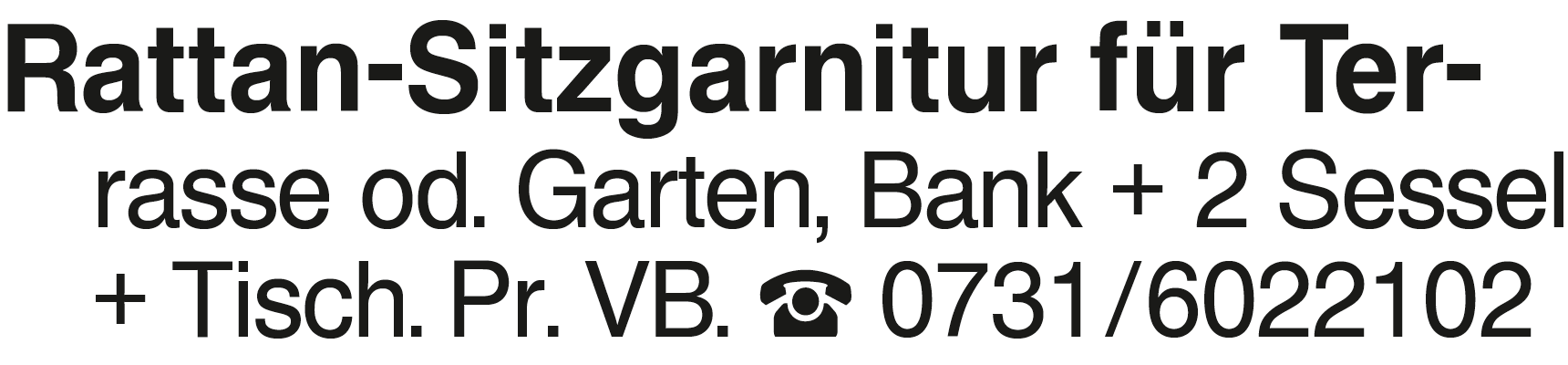 Vorschaubild der Anzeige, (Id: 2072041)