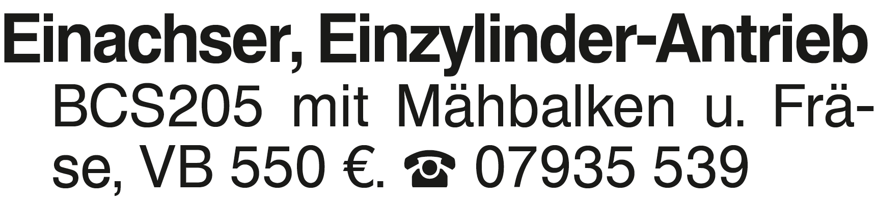 Vorschaubild der Anzeige, (Id: 2071873)