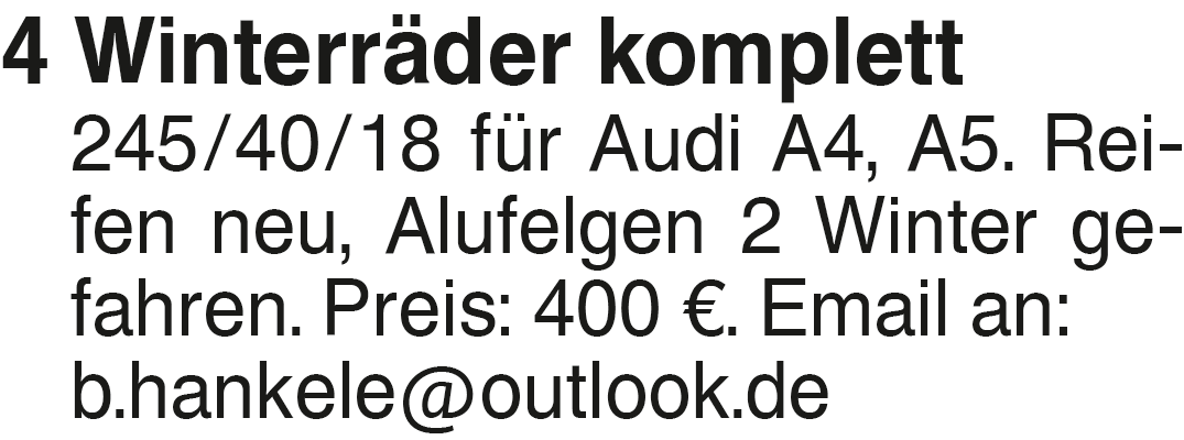 Vorschaubild der Anzeige, (Id: 2071669)
