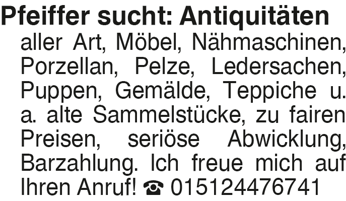 Vorschaubild der Anzeige, (Id: 2071839)