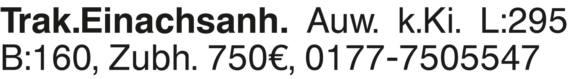 Vorschaubild der Anzeige, (Id: 2071861)