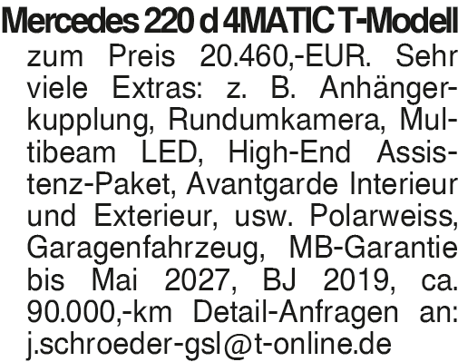 Vorschaubild der Anzeige, (Id: 2072684)