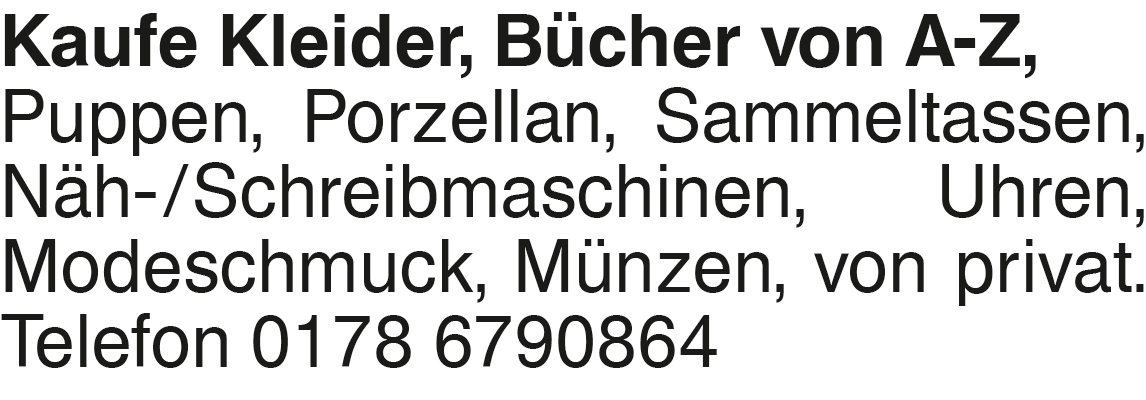 Vorschaubild der Anzeige, (Id: 2073437)