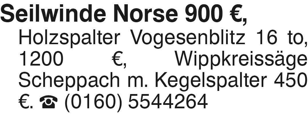 Vorschaubild der Anzeige, (Id: 2073504)