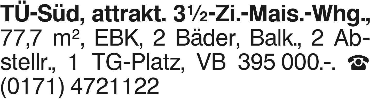 Vorschaubild der Anzeige, (Id: 2075064)