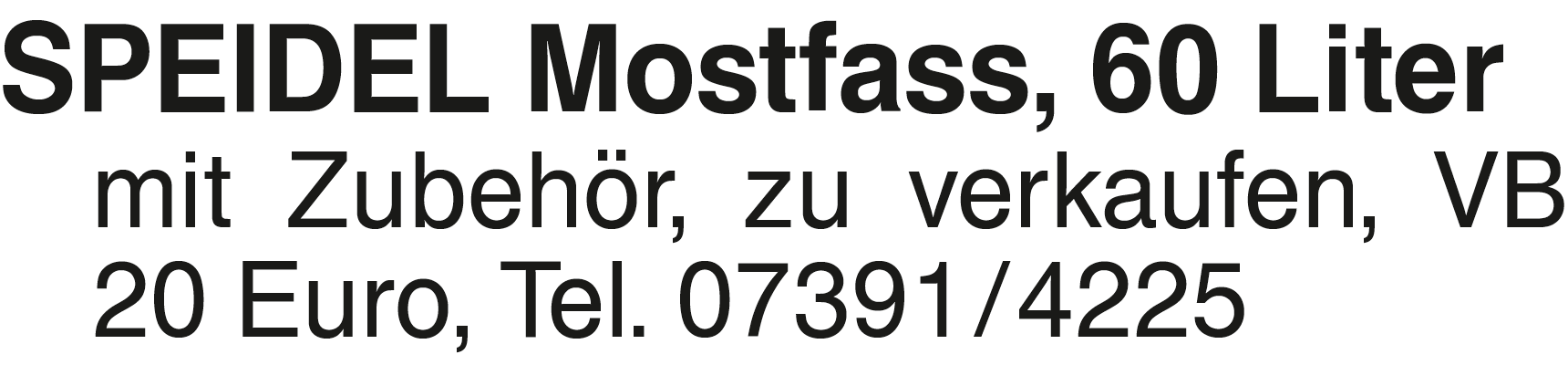 Vorschaubild der Anzeige, (Id: 2075455)