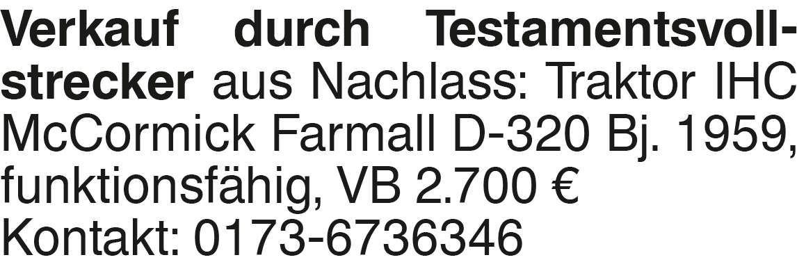 Vorschaubild der Anzeige, (Id: 2075080)
