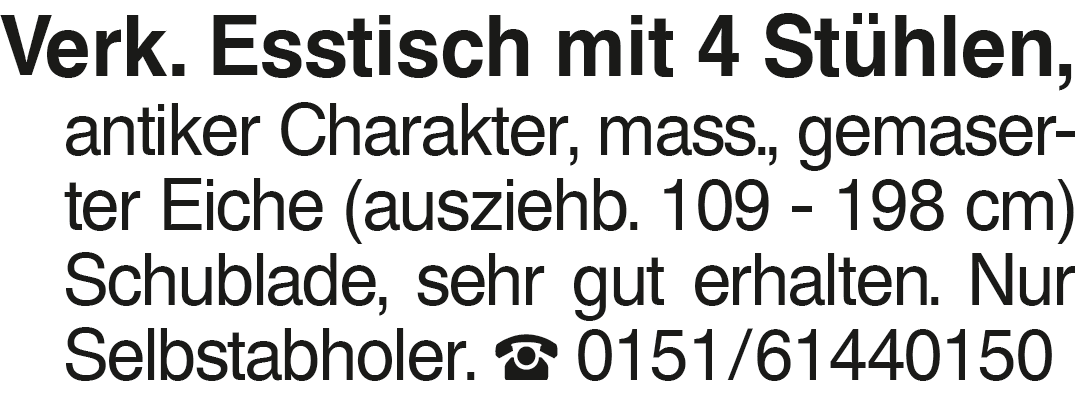 Vorschaubild der Anzeige, (Id: 2075142)