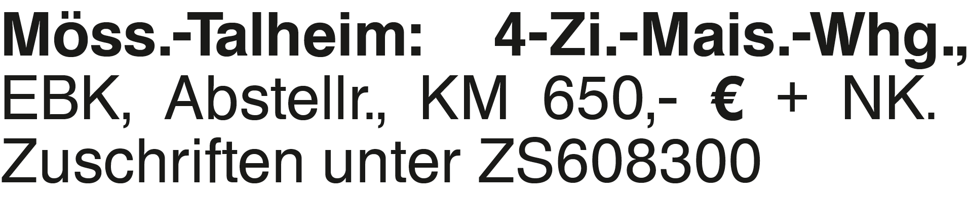 Vorschaubild der Anzeige, (Id: 2075091)