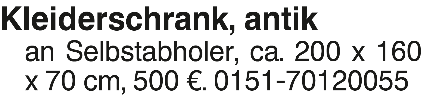 Vorschaubild der Anzeige, (Id: 2077842)