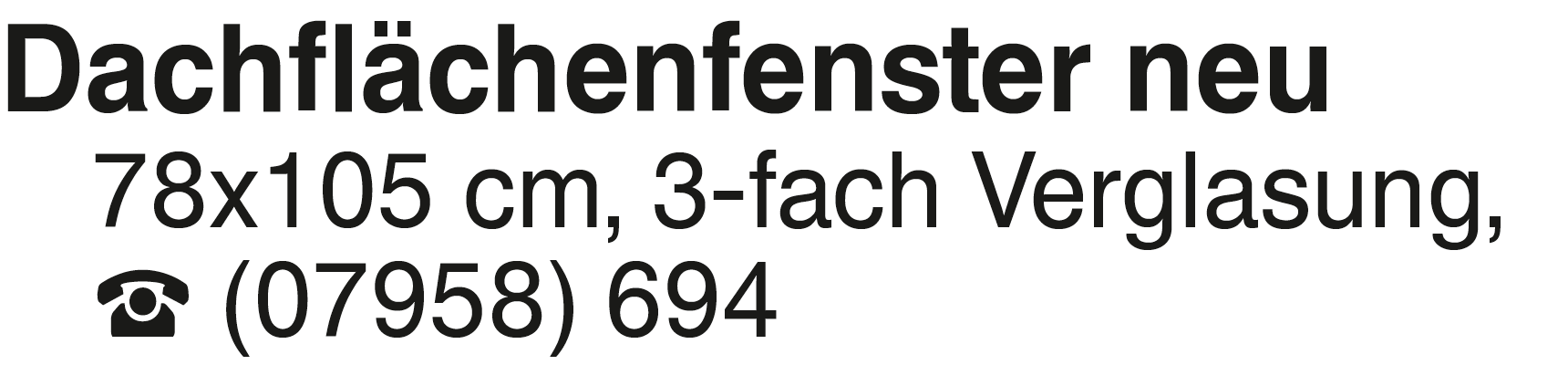 Vorschaubild der Anzeige, (Id: 2079394)