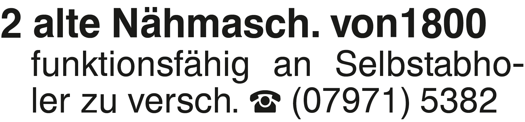 Vorschaubild der Anzeige, (Id: 2079395)
