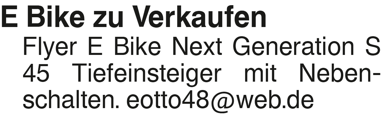Vorschaubild der Anzeige, (Id: 2080586)