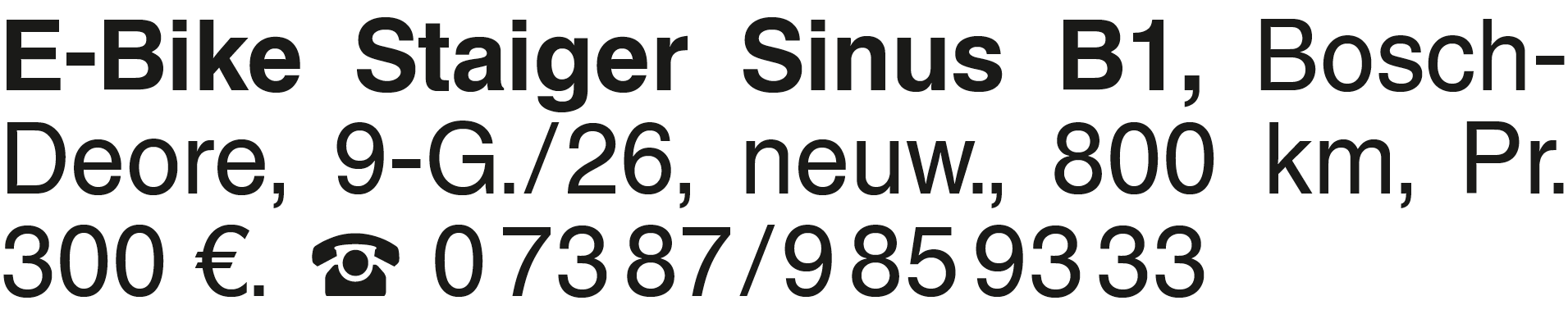Vorschaubild der Anzeige, (Id: 2079359)