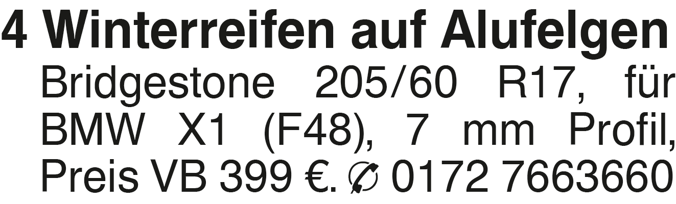 Vorschaubild der Anzeige, (Id: 2080589)