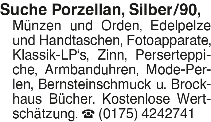 Vorschaubild der Anzeige, (Id: 2079439)