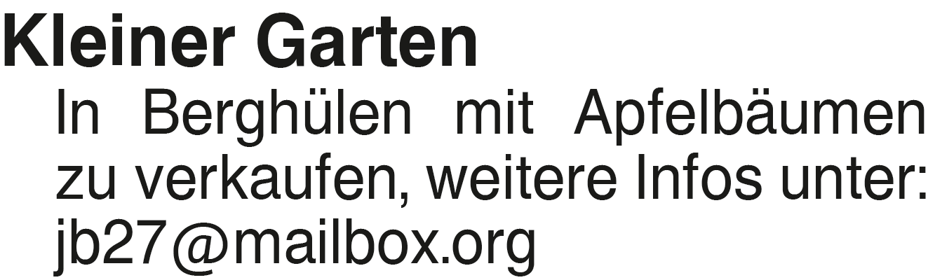 Vorschaubild der Anzeige, (Id: 2081685)