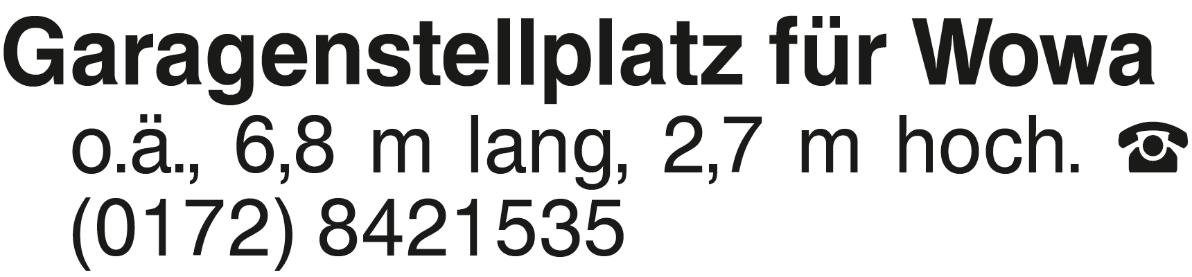 Vorschaubild der Anzeige, (Id: 2081776)