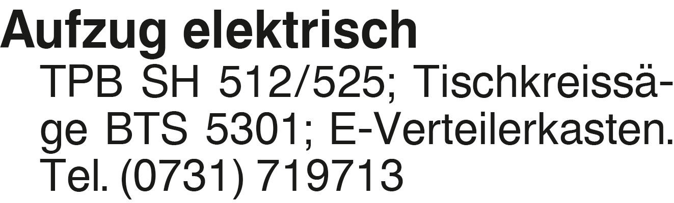 Vorschaubild der Anzeige, (Id: 2083021)