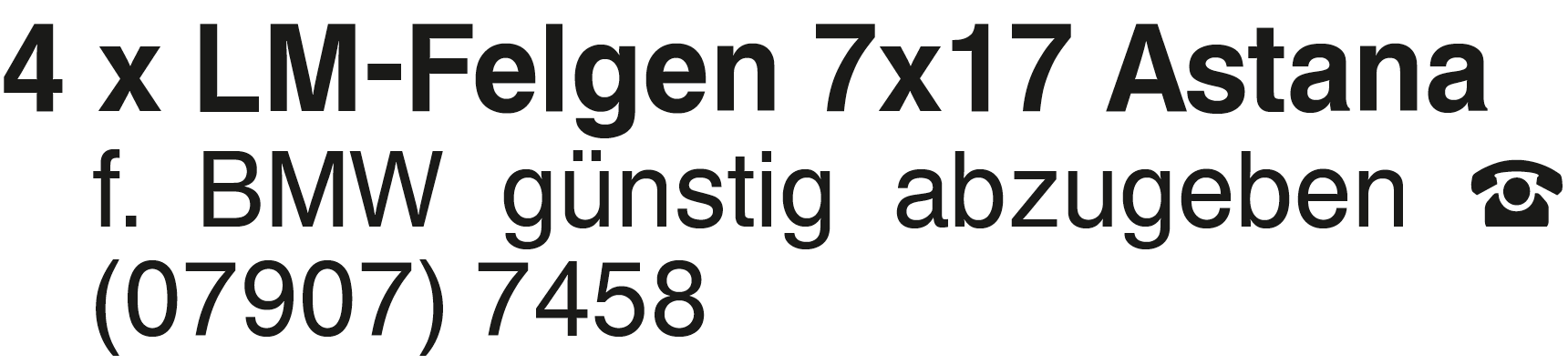 Vorschaubild der Anzeige, (Id: 2083947)