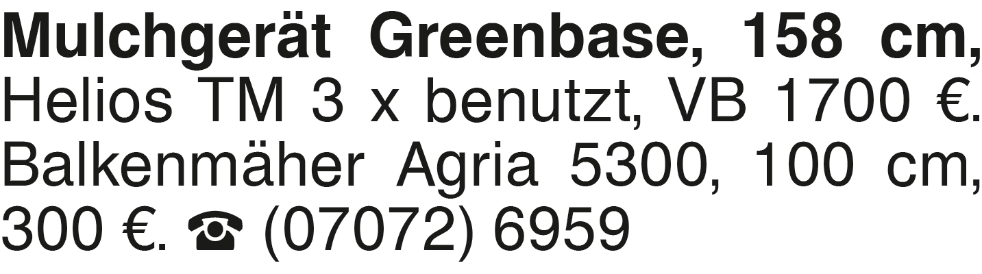 Vorschaubild der Anzeige, (Id: 2083916)