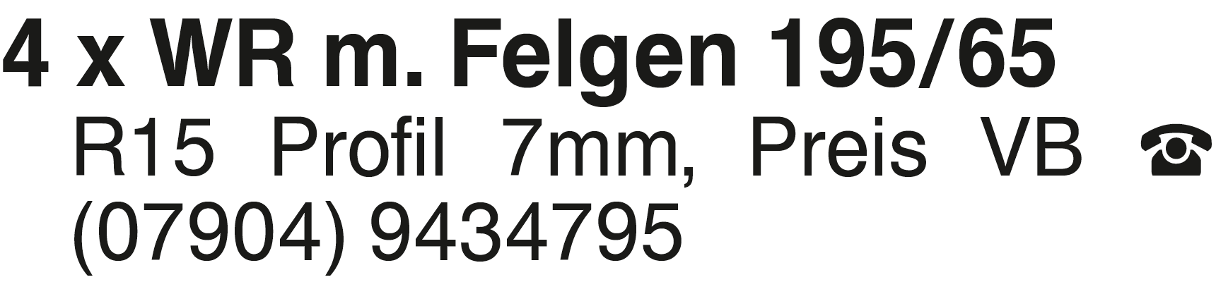 Vorschaubild der Anzeige, (Id: 2083950)