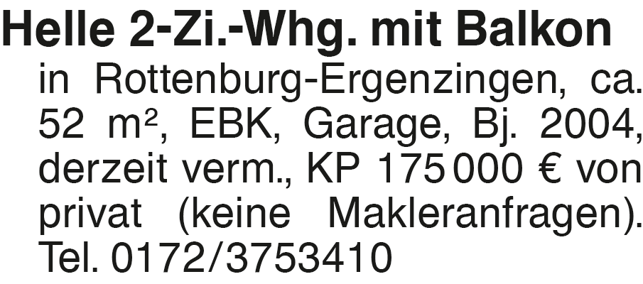 Vorschaubild der Anzeige, (Id: 2083030)