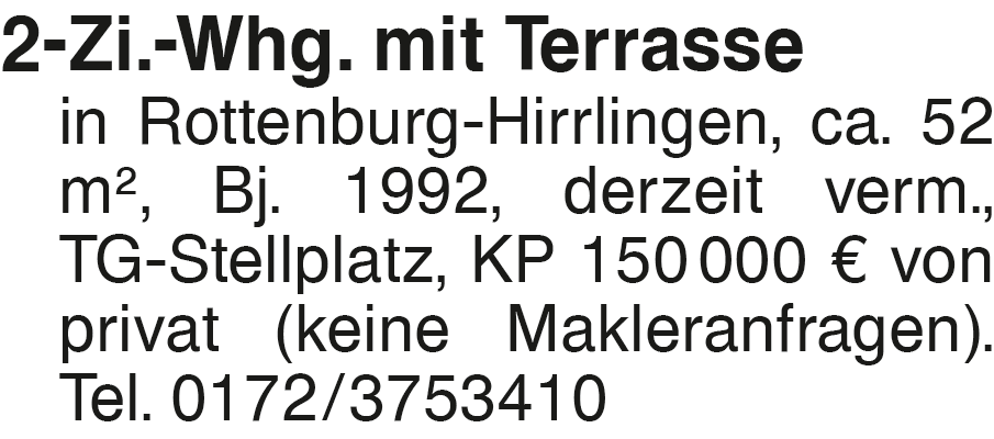 Vorschaubild der Anzeige, (Id: 2083031)