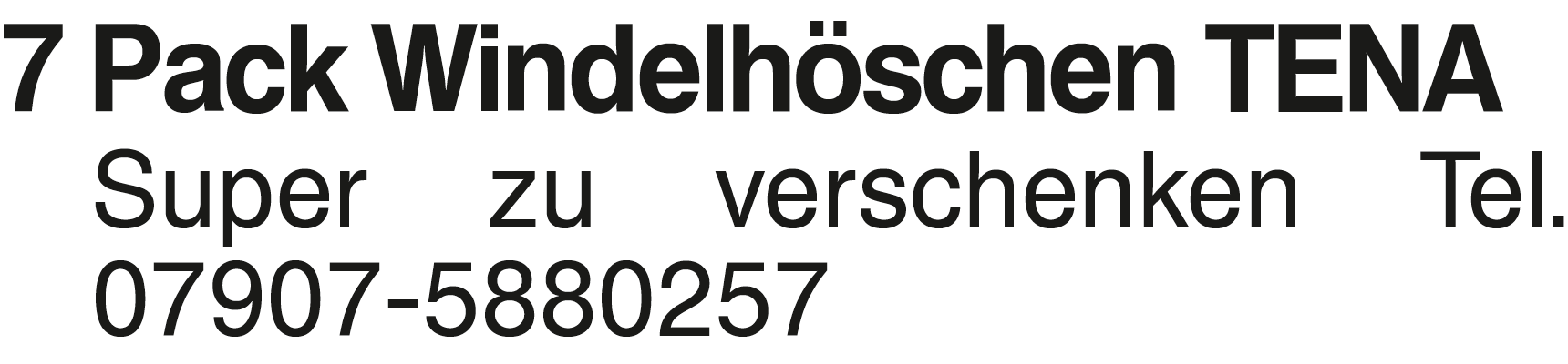 Vorschaubild der Anzeige, (Id: 2083955)