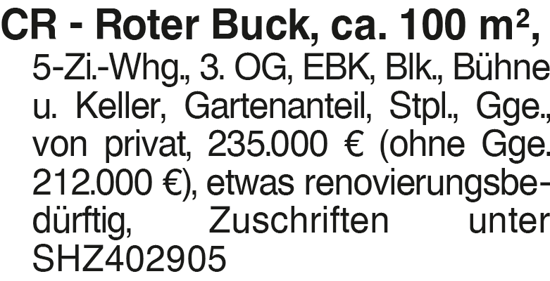 Vorschaubild der Anzeige, (Id: 2083974)