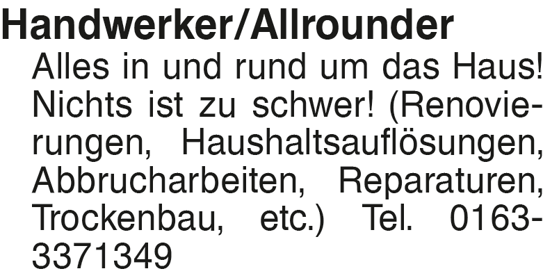 Vorschaubild der Anzeige, (Id: 2084386)