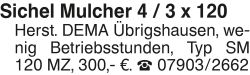 Vorschaubild der Anzeige, (Id: 2085659)