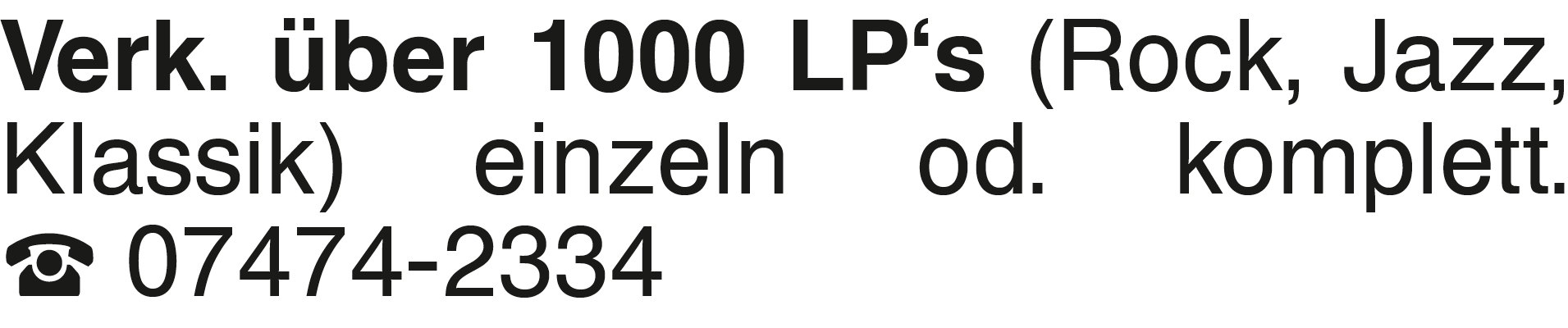 Vorschaubild der Anzeige, (Id: 2085616)