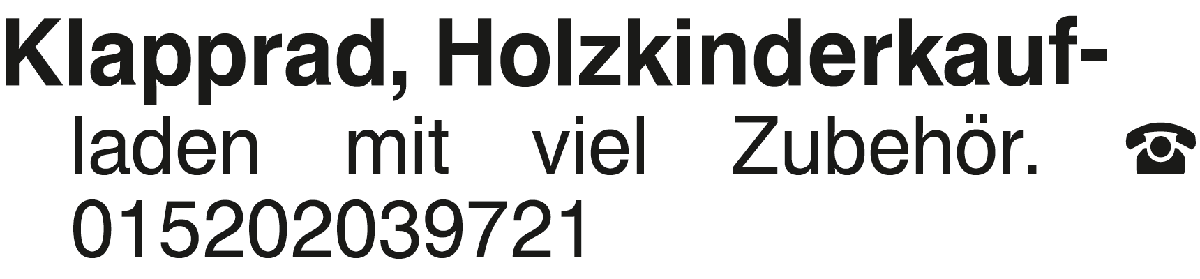 Vorschaubild der Anzeige, (Id: 2084820)