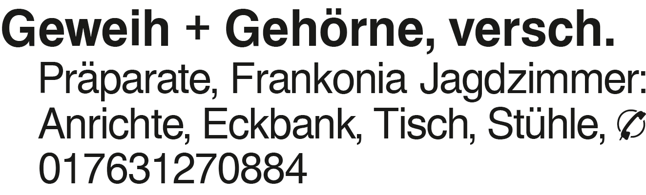 Vorschaubild der Anzeige, (Id: 2085439)