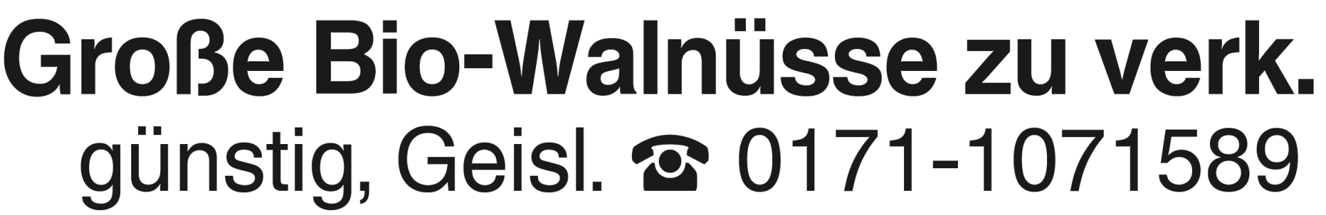 Vorschaubild der Anzeige, (Id: 2085434)